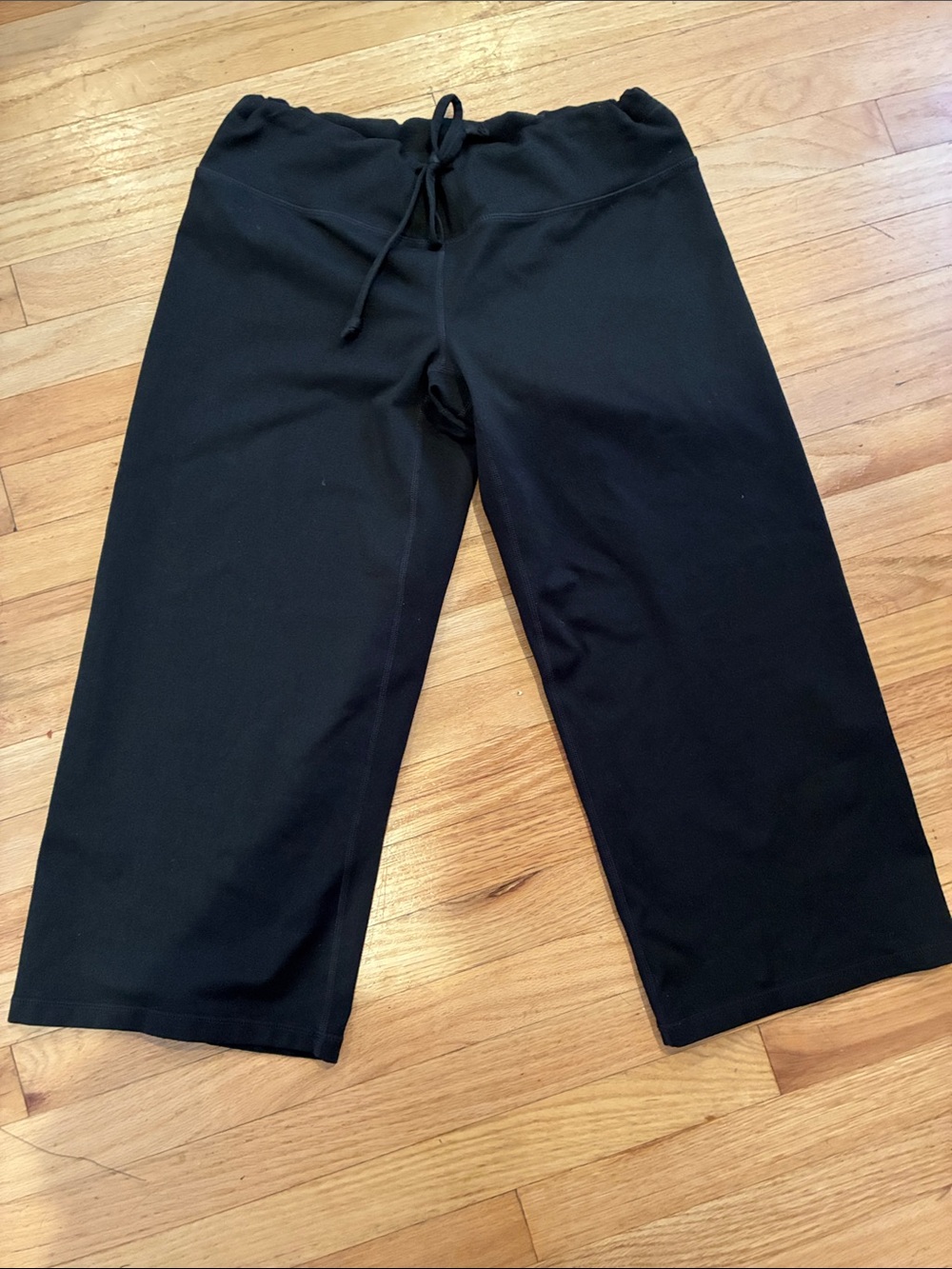 Zella Black Wide-Leg Track Pants